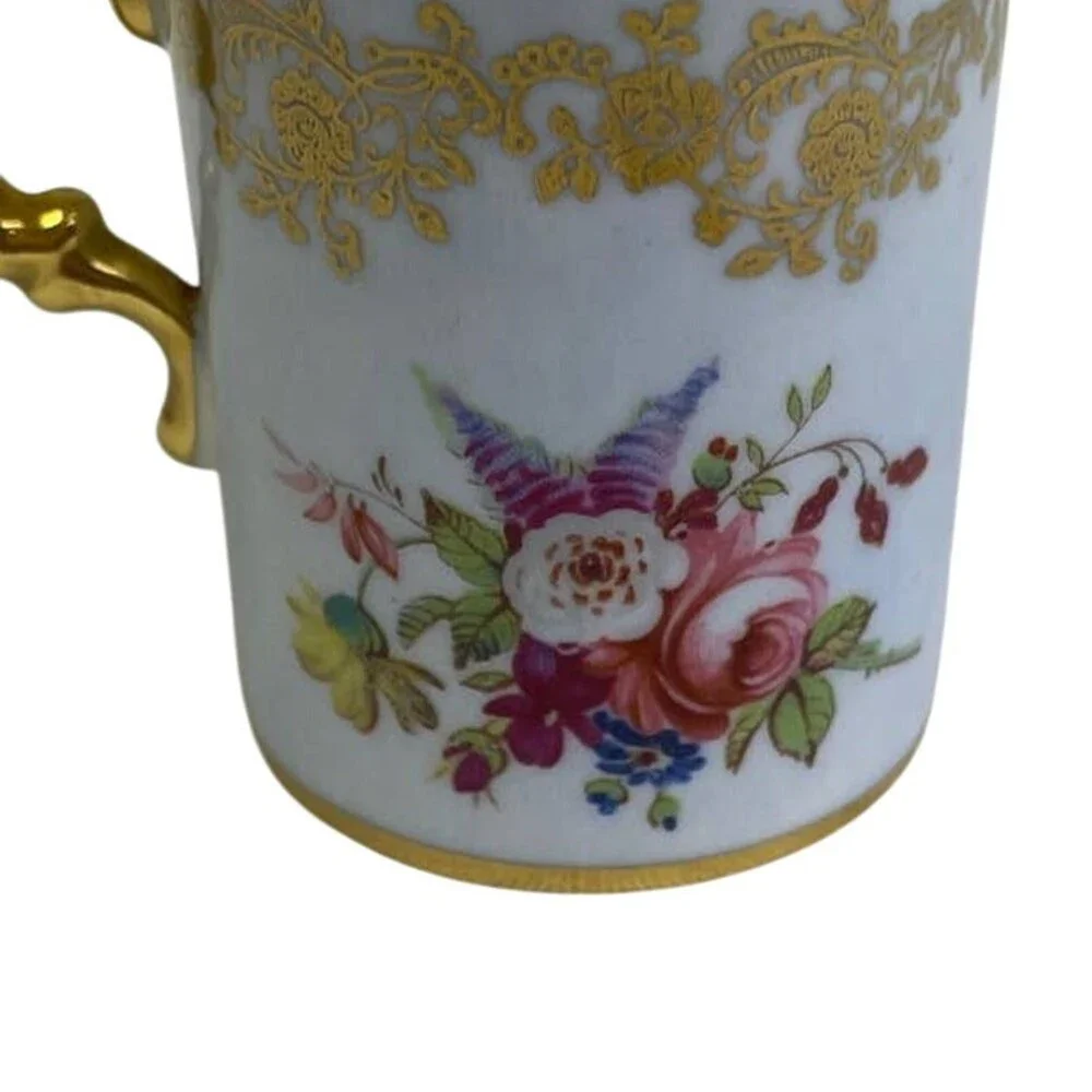 Vintage Hammersley & Co Cup & Saucer Pale Blue Bone China England Teacup Set